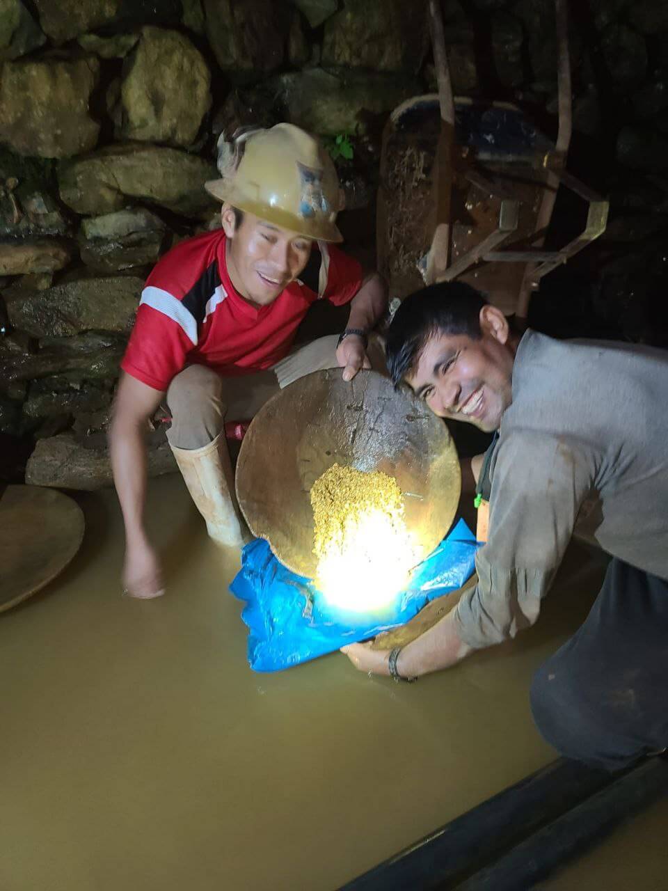 Raw Gold Before Refining