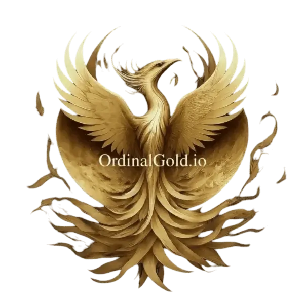 OrdinalGold.io Phoenix Logo Transparent